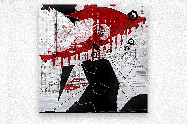 2312201 :: Brushed Metal Print