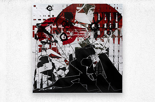 2312236 :: Brushed Metal Print